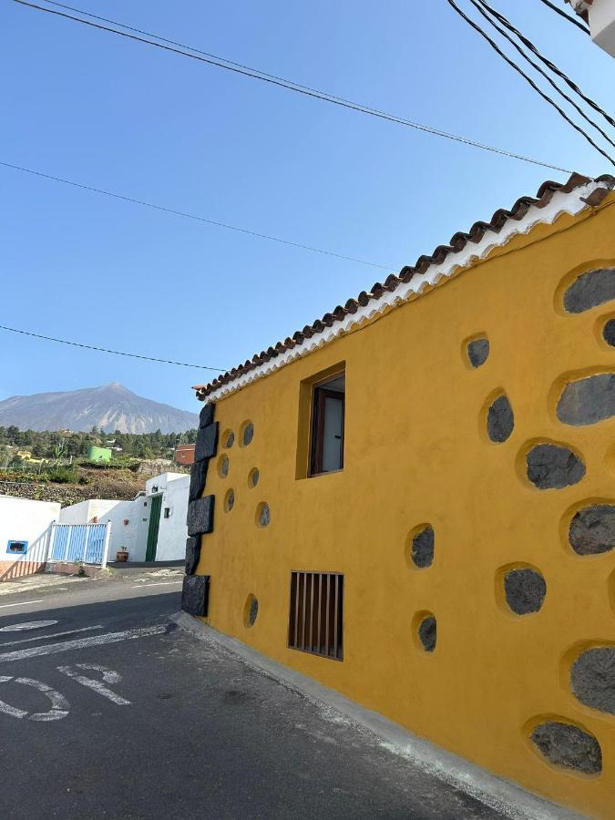 Tradicional Casa Canaria Con Piscina Y Vistas Al Teide Icod De Los Vinos Luaran gambar