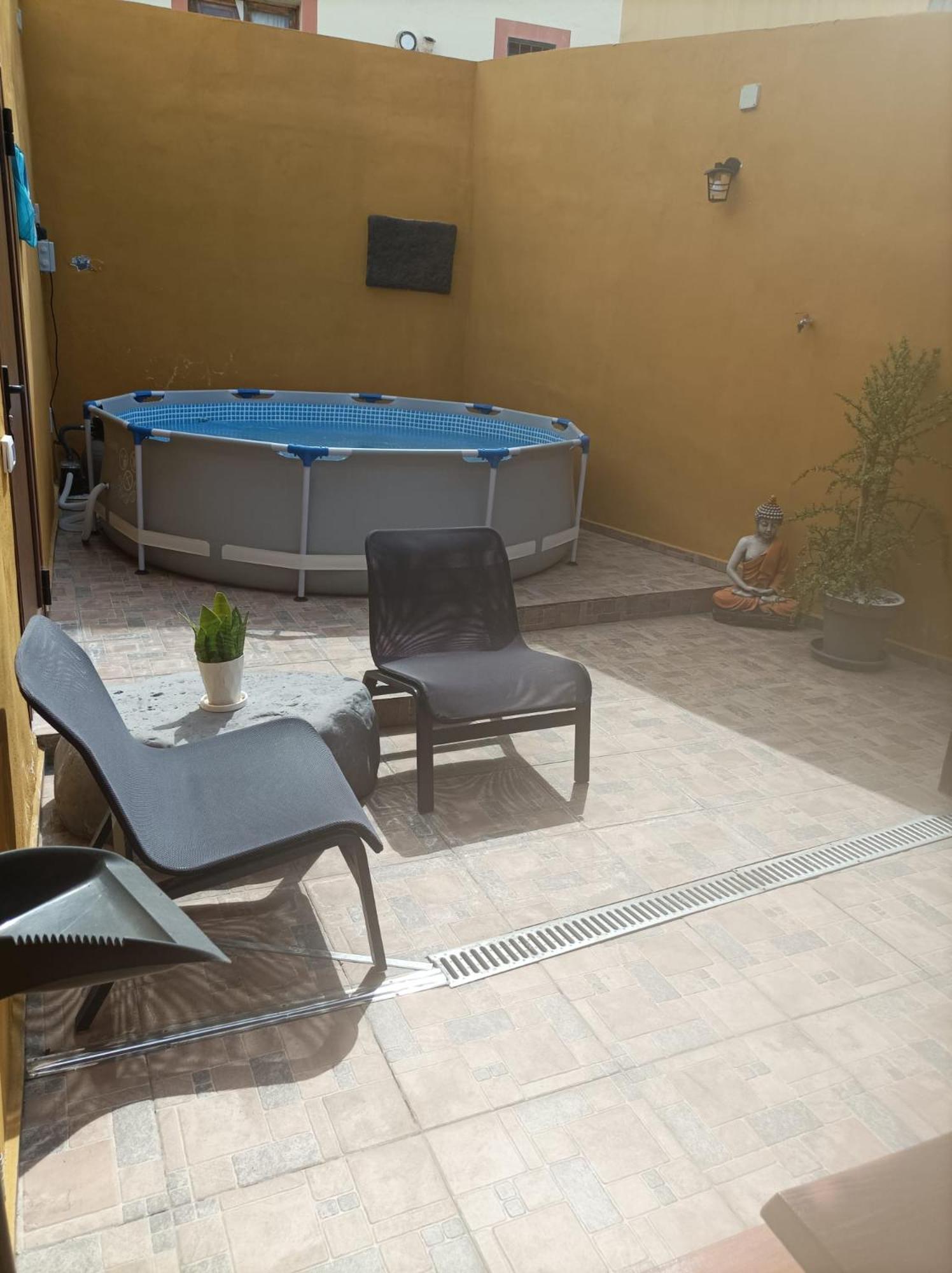 Tradicional Casa Canaria Con Piscina Y Vistas Al Teide Icod De Los Vinos Luaran gambar
